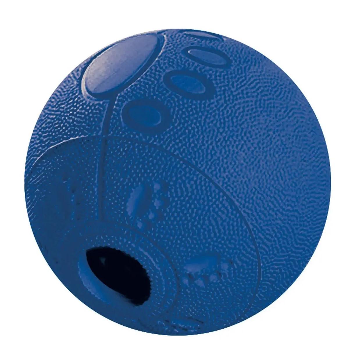 Мячик-кормушка для животных интерактивный Zoofari SP-13529 резина 8 см Blue (3_07444)