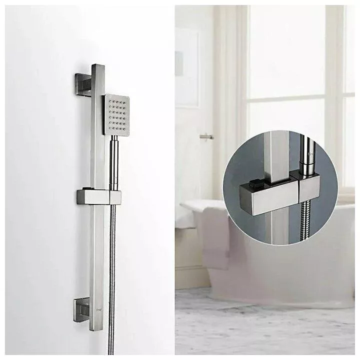 Душевой гарнитур Frap F8017 нержавеющая сталь (SQ-1036526) - фото 2