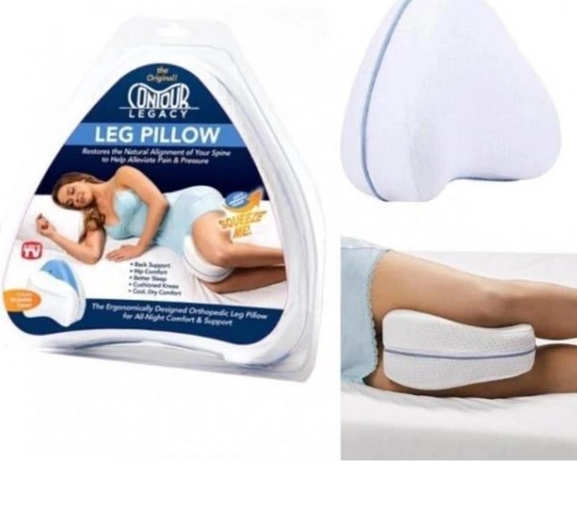 Подушка для ног и колен Contour Legacy Leg Pillow ортопедическая с эффектом памяти (FG-197D1) - фото 7