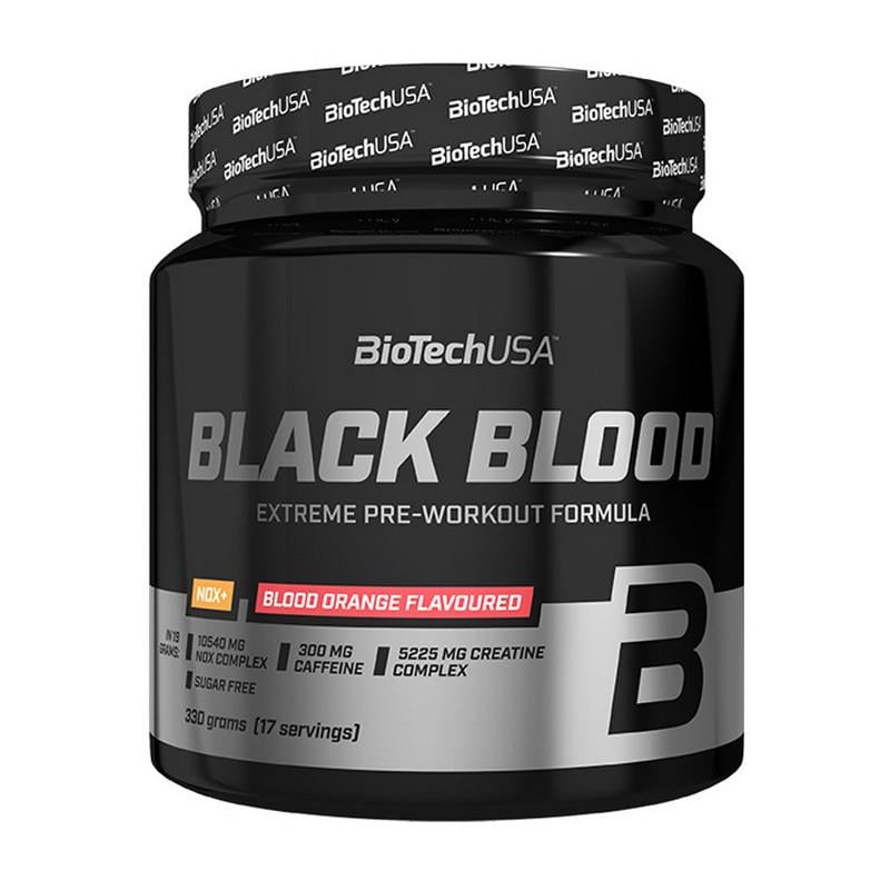 Передтренувальний комплекс BioTech USA Black Blood NOX+ 330 г Кривавий апельсин (08471-01)