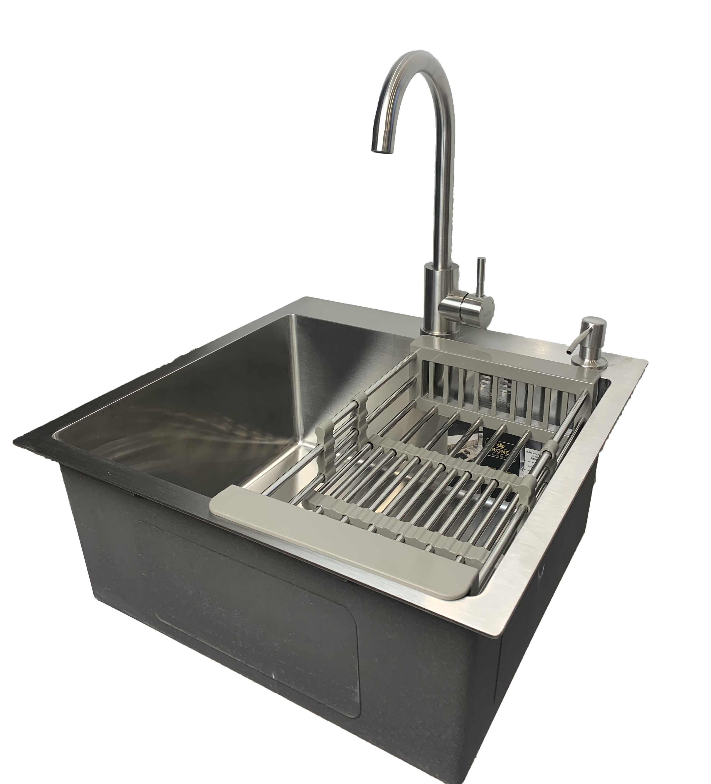 Мойка кухонная Kroner 50x50 см 3/1 см (1b140a0f)