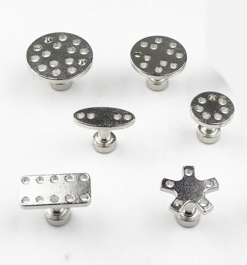 Адаптери алюмінієві клейові грибки 6 шт. (GB008)