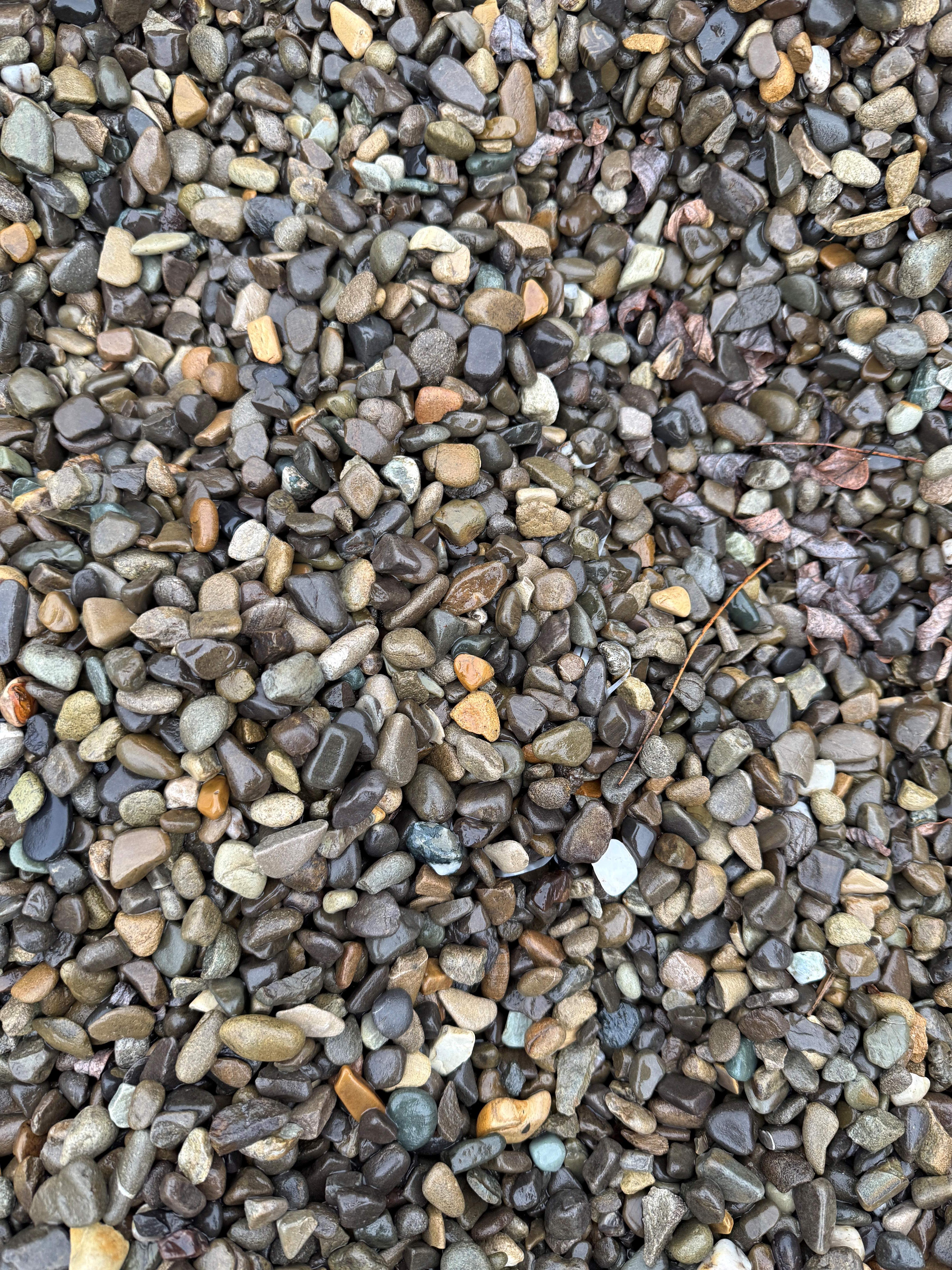 Галька декоративна річкова кольорова 10-20 мм 10 кг (5549)