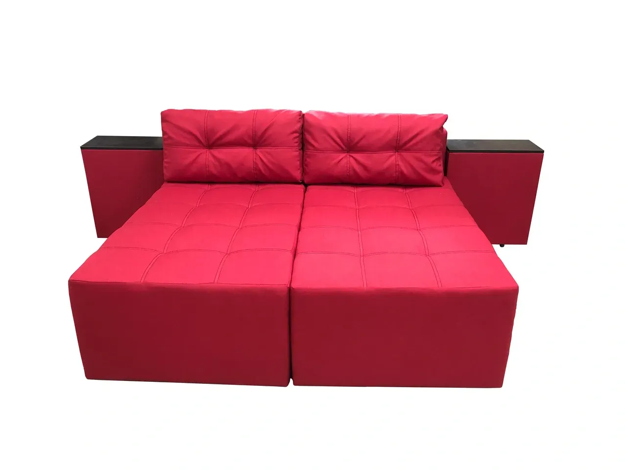 Диван трансформер Домино 270х105 см Красный (29557856) - фото 7 Диван трансформер Домино 270х105 см Красный (29557856) - фото 7