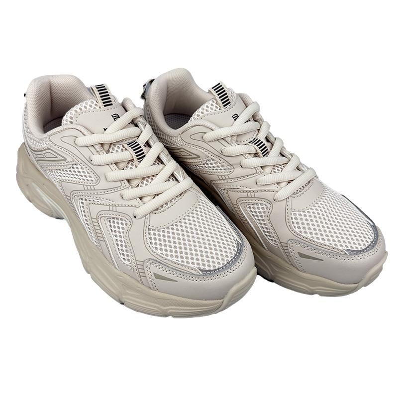 Кроссовки женские комбинированные 10104-25 p. 39 25 см Бежевый