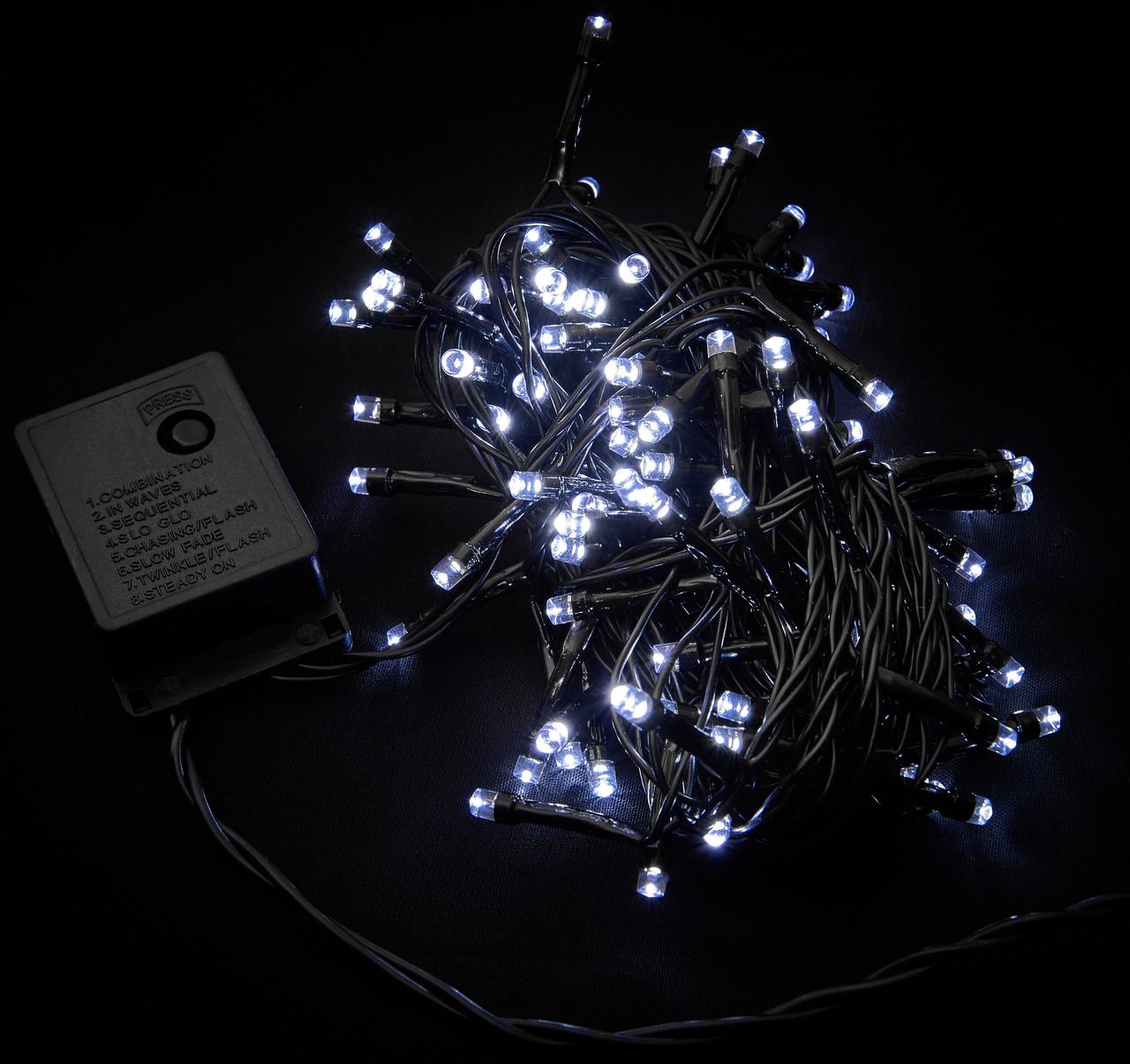 Гирлянда внутренняя RD-7134 300LED 25 м Черный/Белый