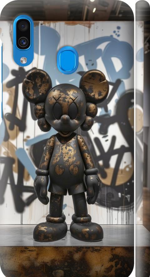 Чехол на Samsung Galaxy A30 2019 A305F Bronze kaws v2 (6098m-1670-42517)