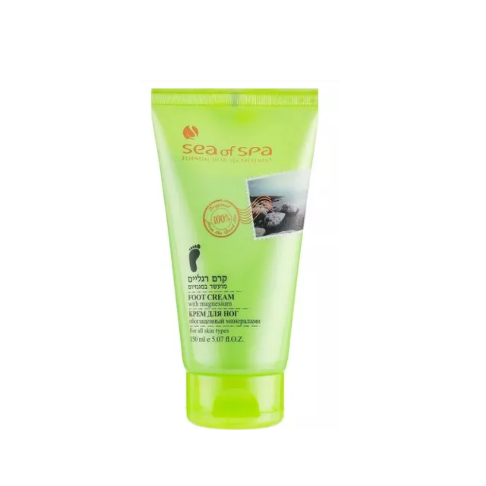 Крем для ніг лікувальний з магнезією Sea of Spa Foot Cream with Magnesium 150 мл