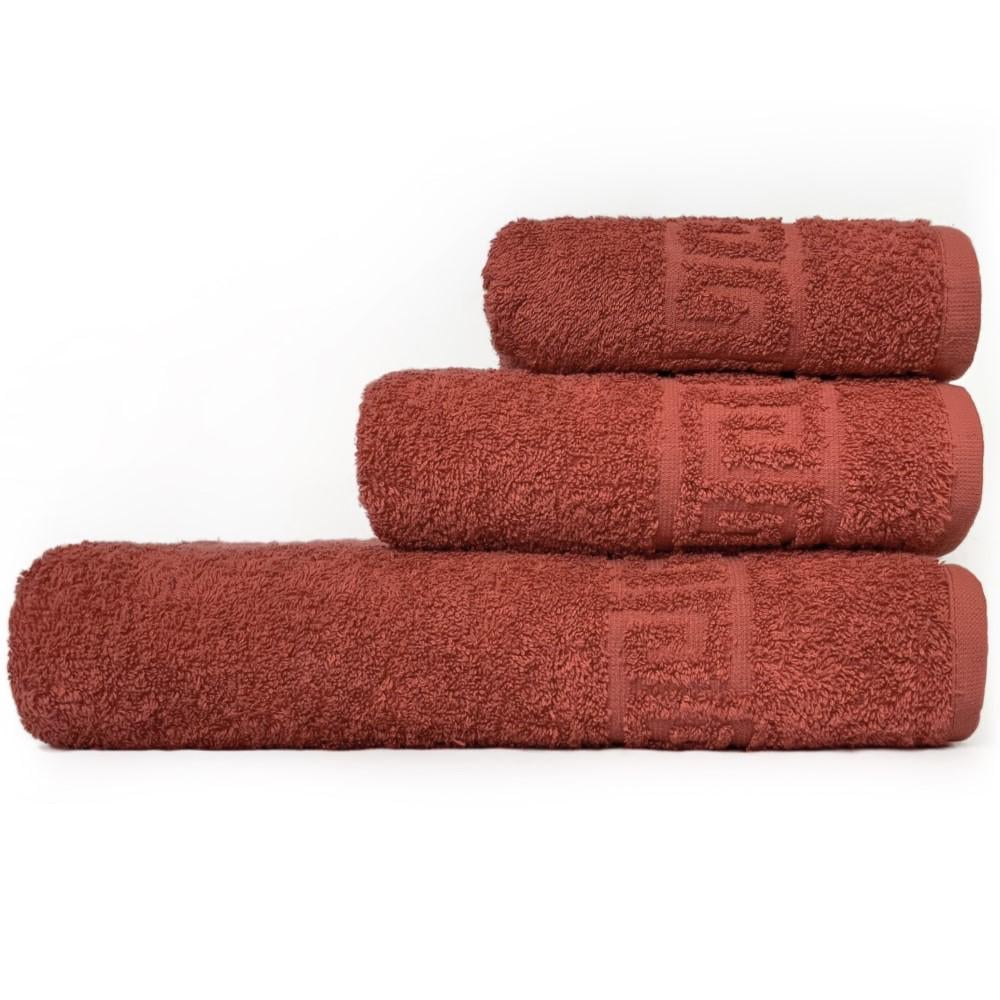 Набір махрових рушників ADT Curb kit 3 Paprika