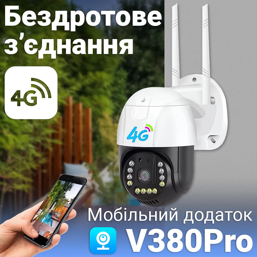 Камера видеонаблюдения поворотная 4G uSafe OC-01-PTZ уличная под сим карту 2 Мп/1080P - фото 7 Камера видеонаблюдения поворотная 4G uSafe OC-01-PTZ уличная под сим карту 2 Мп/1080P - фото 7