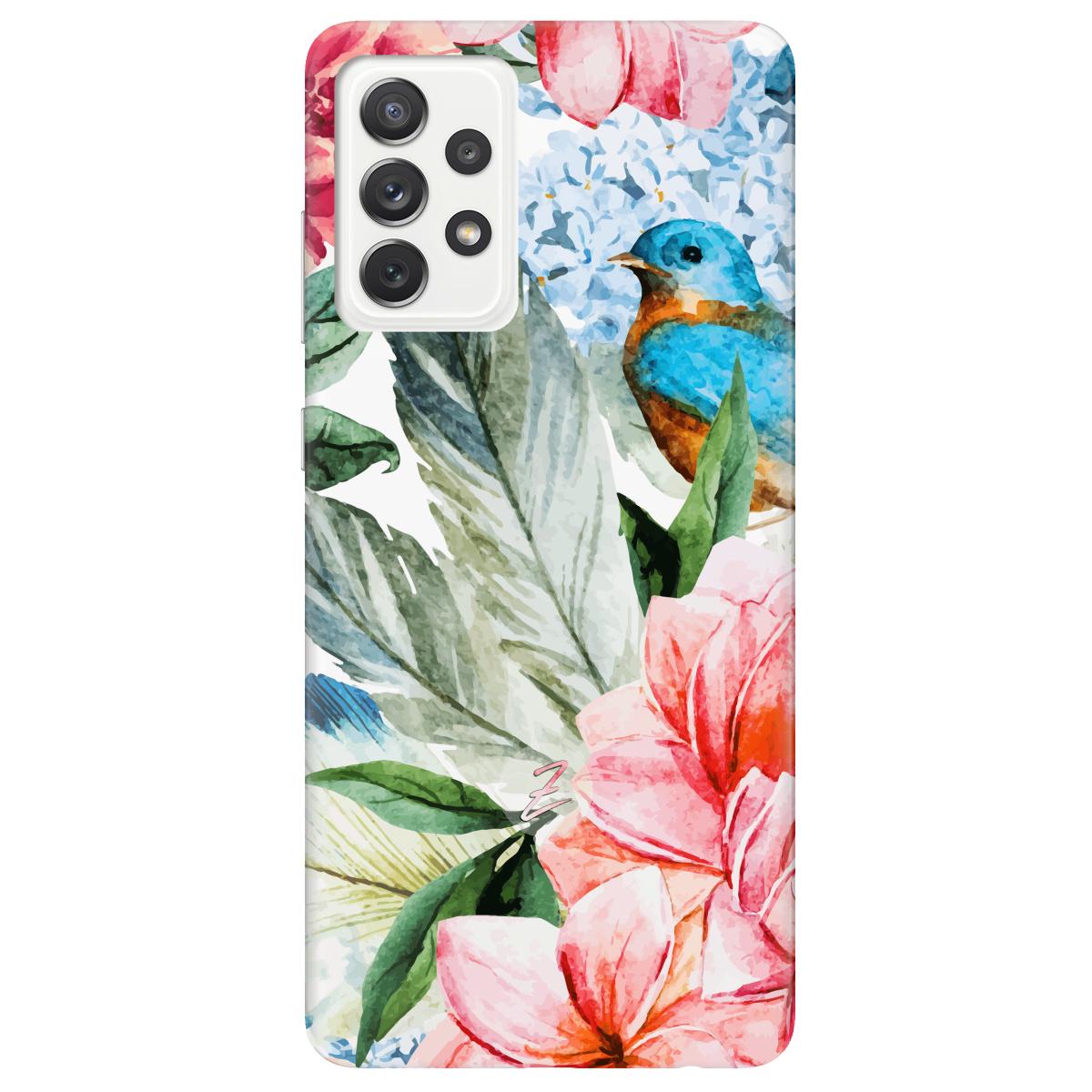 Силиконовый чехол Zorrov для Samsung Galaxy A72 - Paradise garden (15140040038124051)