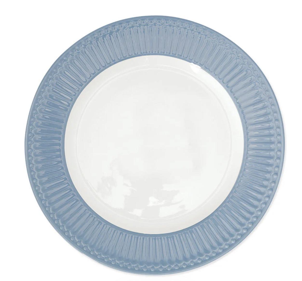 Тарелка GreenGate Alice 26,5 см Голубой (5707463388762) - фото 1 Тарелка GreenGate Alice 26,5 см Голубой (5707463388762) - фото 1
