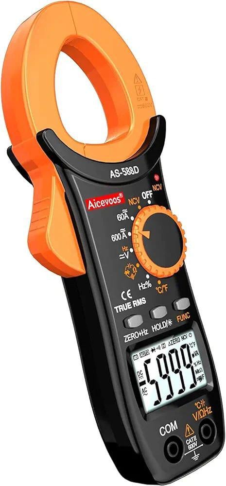 Мультиметр-кліщі цифровий Aicevoos AS-588D Digital Clamp Meter (30106368)