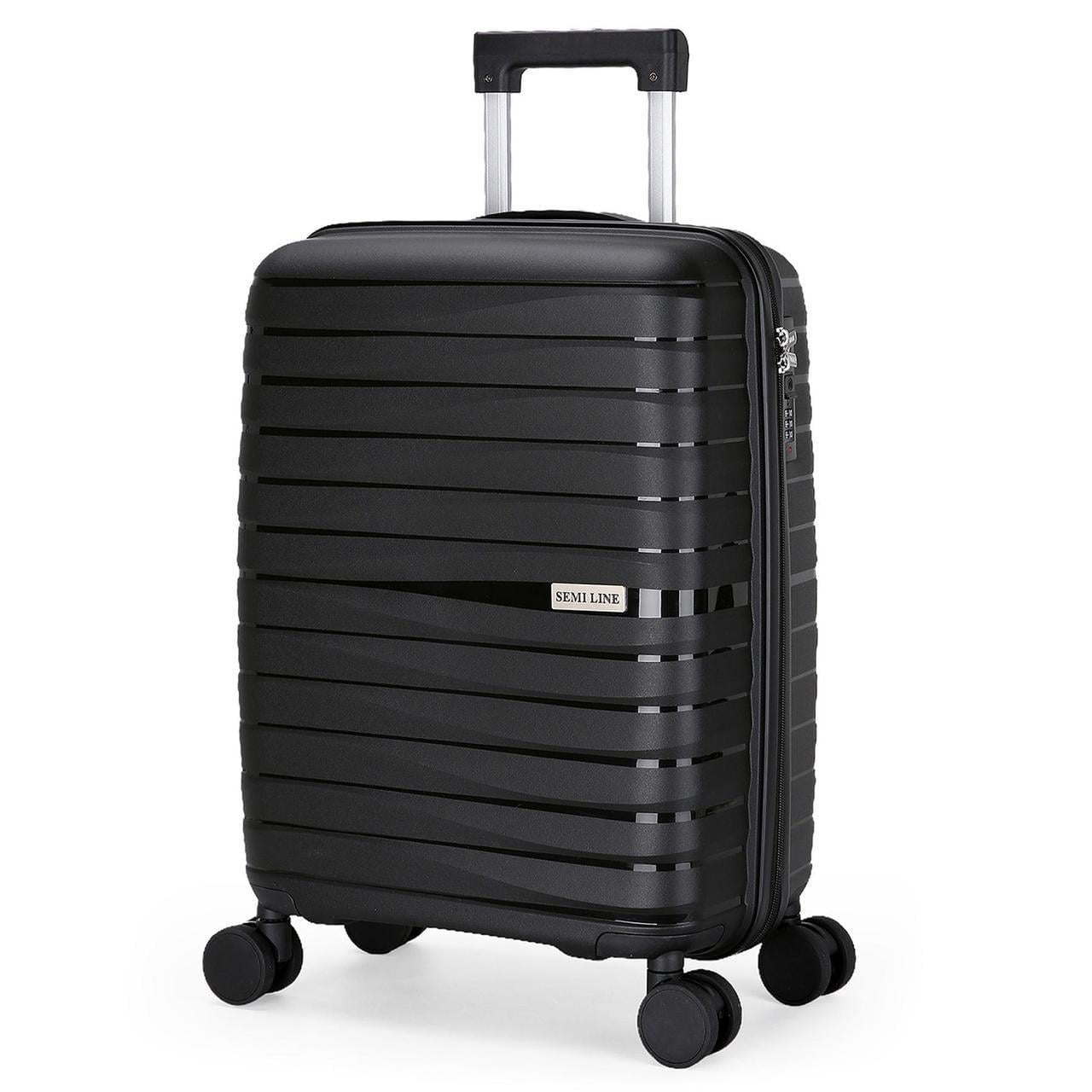 Чемодан SEMI LINE 20" S Black (T5794-1) Чемодан SEMI LINE 20" S Black (T5794-1)