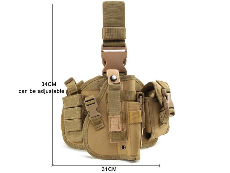 Кобура набедренная Smartex 3P Tactical ST-057 Black - фото 3 Кобура набедренная Smartex 3P Tactical ST-057 Black - фото 3