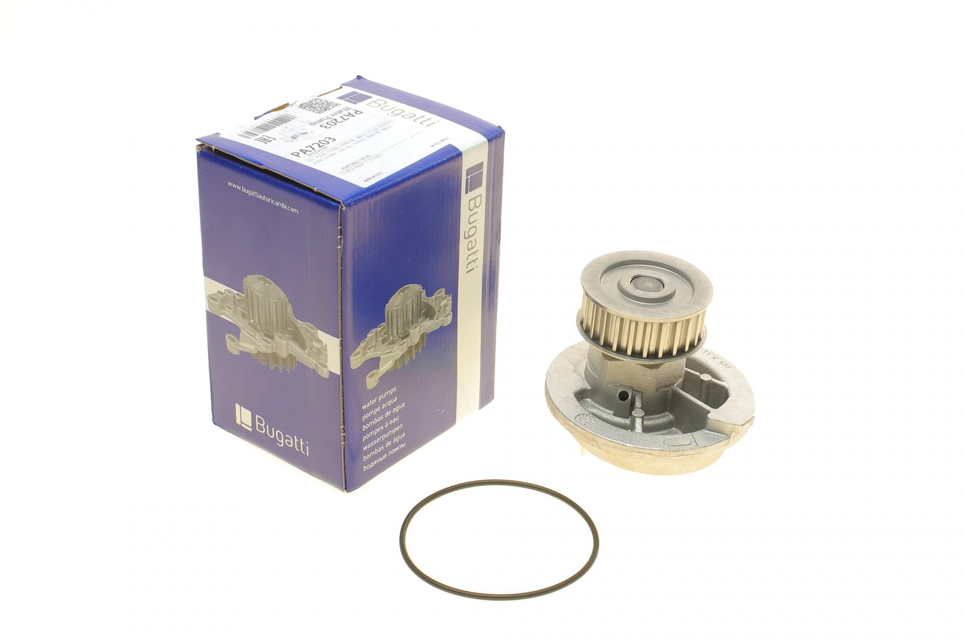 Помпа води Bugatti Opel Astra F/Omega A/B/Vectra A/B 1.6/1.8i/2.0i 88-02 B/B 8лоп PA7203 (25589668)
