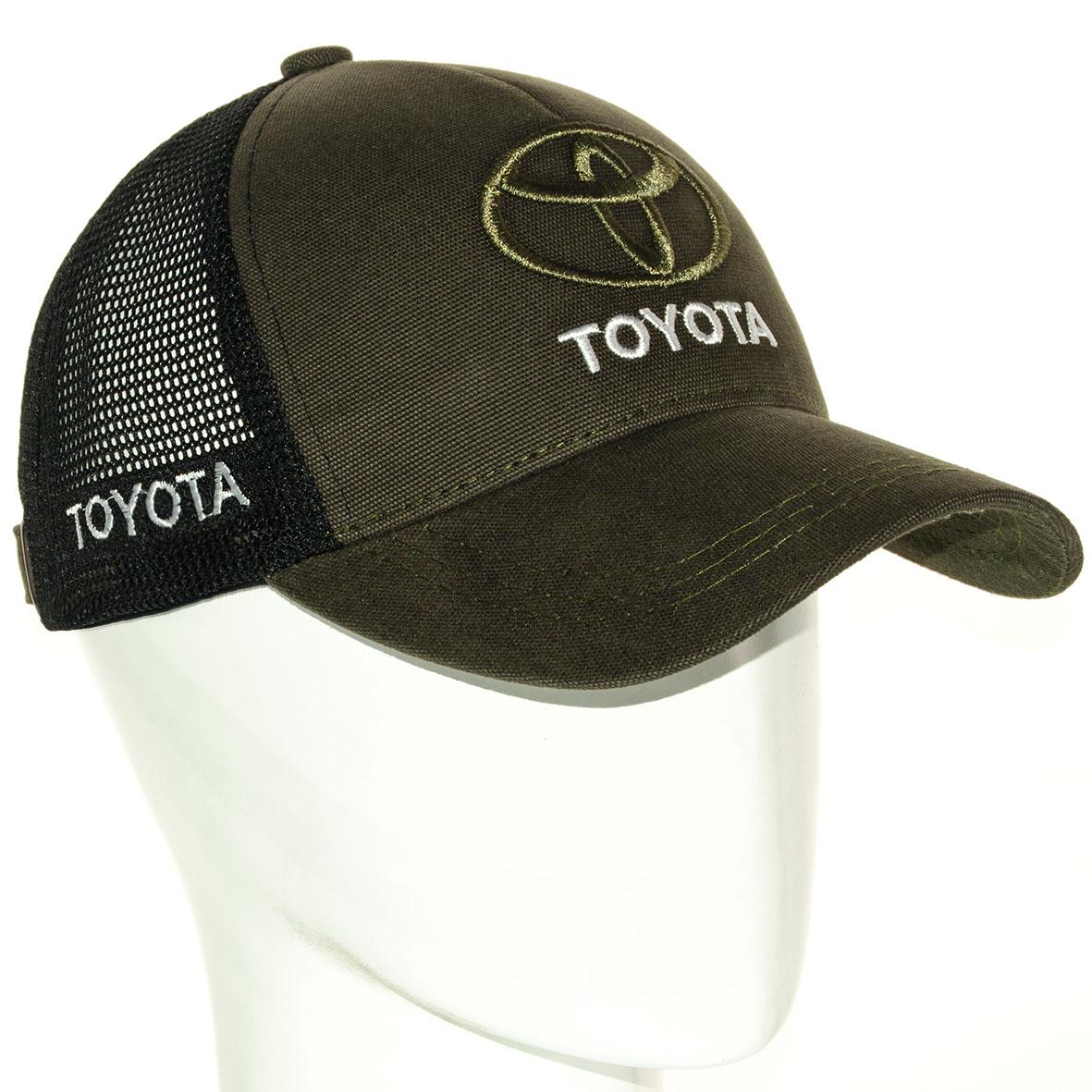 Бейсболка Toyota BTH20885 мужская с регулировкой размера р. 56-58 Хаки