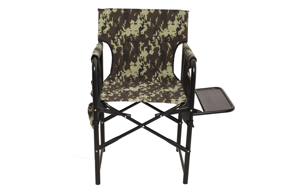 Кресло туристическое рыбацкое Режиссер раскладное с деревянной полкой