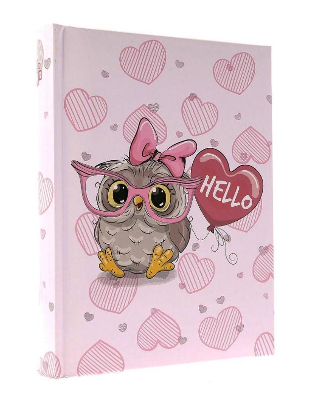 Фотоальбом Gedeon B46200S HELLO OWL 10x15 см 200 фото Pink