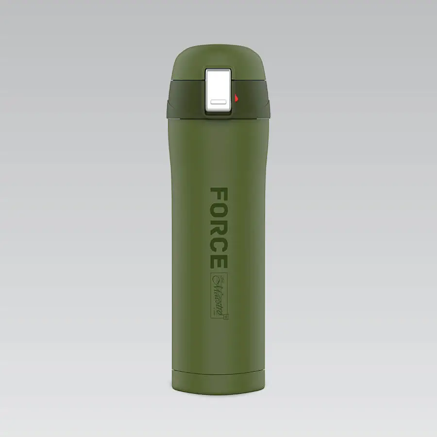 Термокружка Maestro MR-1643-40A 400 мл Оливковий (8-6-3848322)