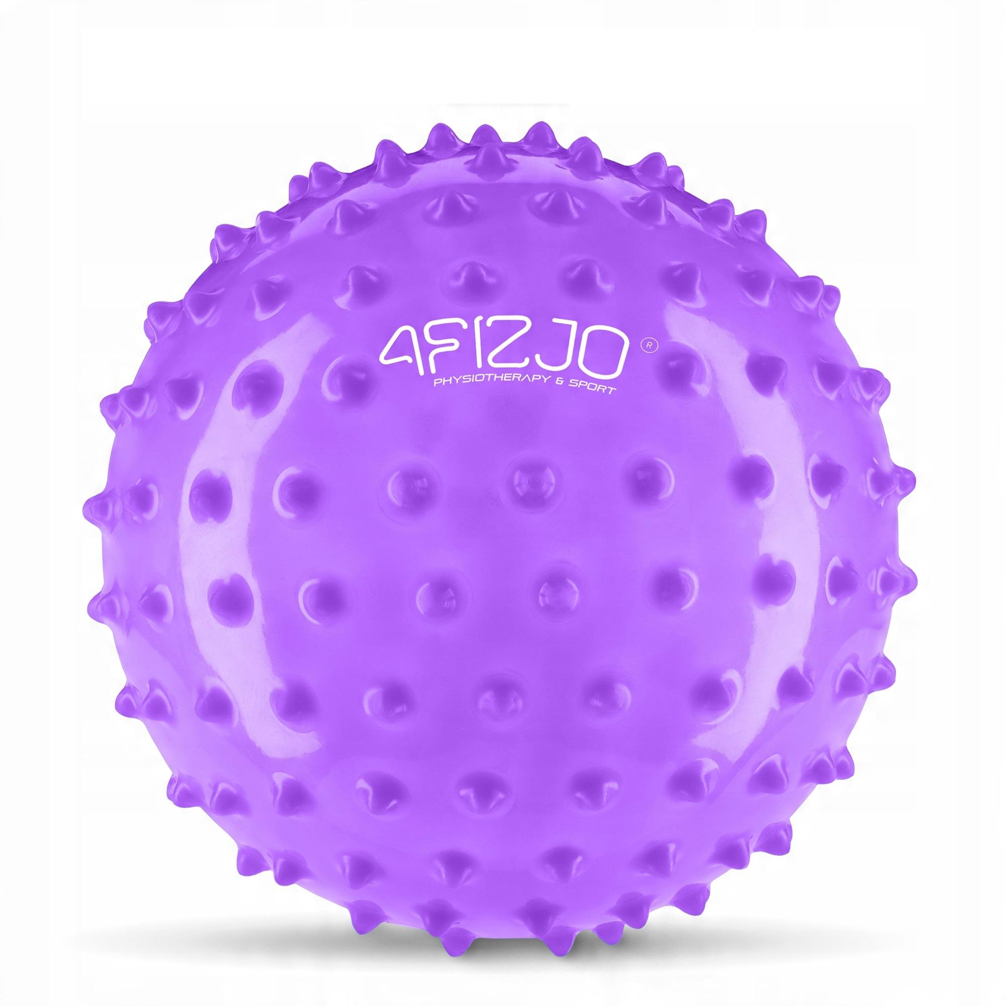 Мяч для пилатеса, йоги, реабилитации 4fizjo 20 см (массажный) Violet (P-5905973406086)
