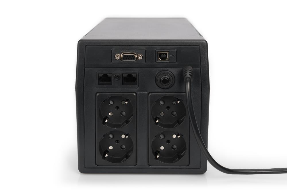 Джерело безперебійного живлення Assmann UPS LINE-INTERACTIVE 1500VA 900W DN-170075 Black - фото 3 Джерело безперебійного живлення Assmann UPS LINE-INTERACTIVE 1500VA 900W DN-170075 Black - фото 3