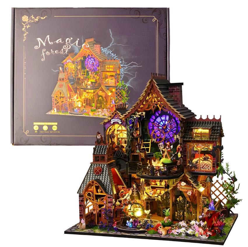 Конструктор DIY House Magic Forest ES015-A румбокс 27x20x27 см Різнокольоровий (2104618647) Конструктор DIY House Magic Forest ES015-A румбокс 27x20x27 см Різнокольоровий (2104618647)