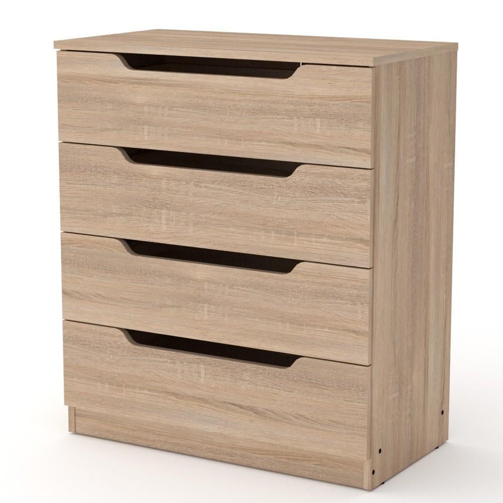 Комод для речей МебліКо 4М 81х38х83 см Дуб сонома (k-1125-7) - фото 1 Комод для речей МебліКо 4М 81х38х83 см Дуб сонома (k-1125-7) - фото 1