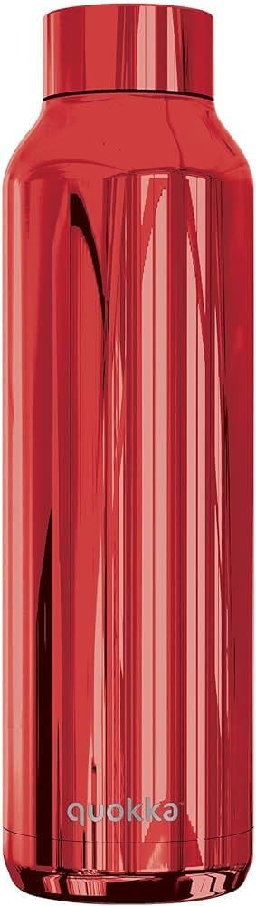 Термопляшка Quokka Sleek Ruby нержавіюча сталь 630 мл Червоний (2209863054)