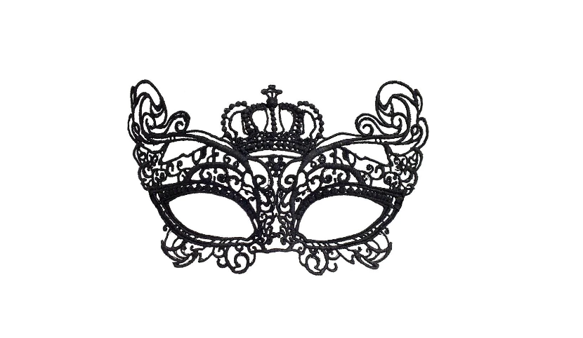 Маска ажурная Королева (15-28-2)
