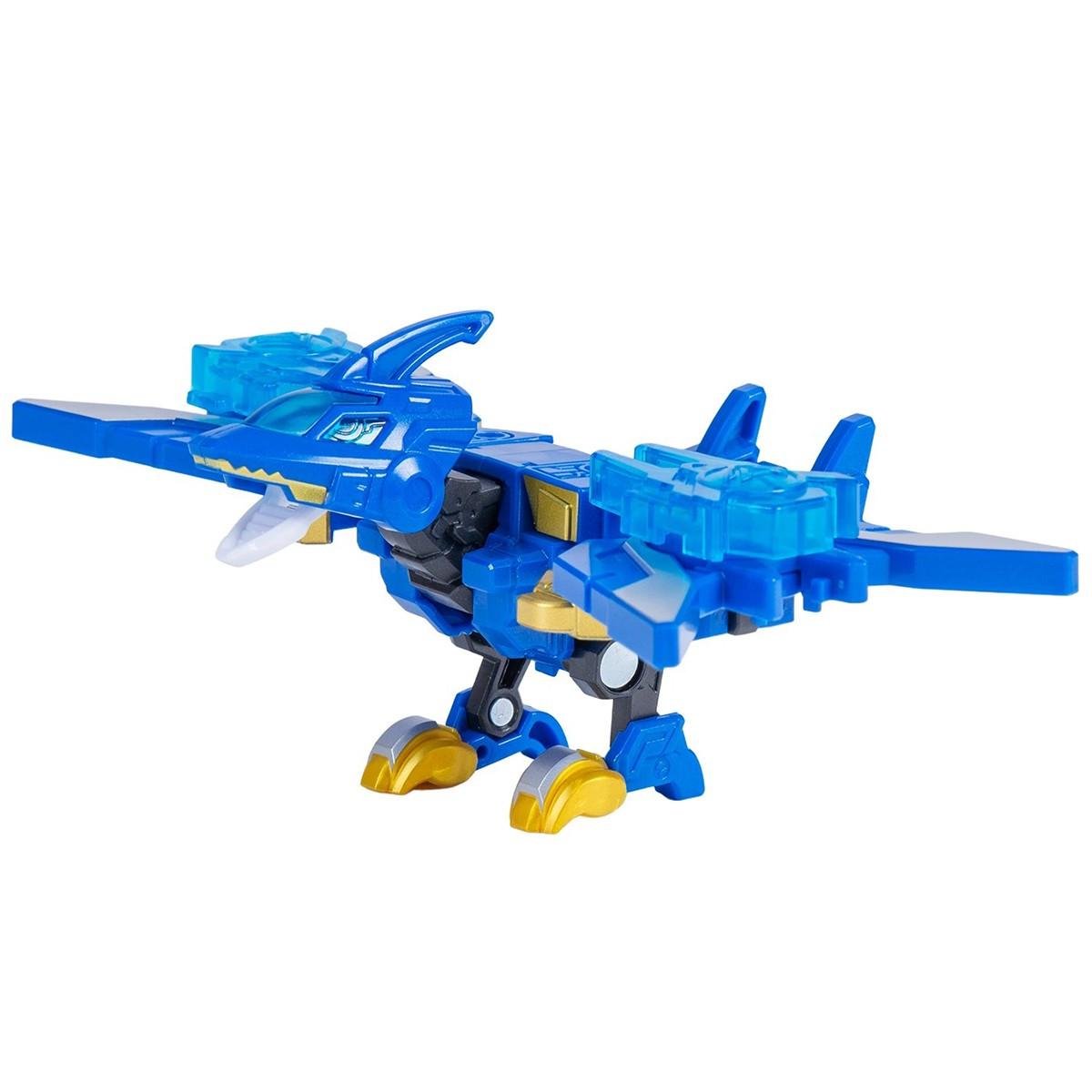 Динозавр-трансформер Dinoster Птеработи Синий (24938698) - фото 7 Динозавр-трансформер Dinoster Птеработи Синий (24938698) - фото 7