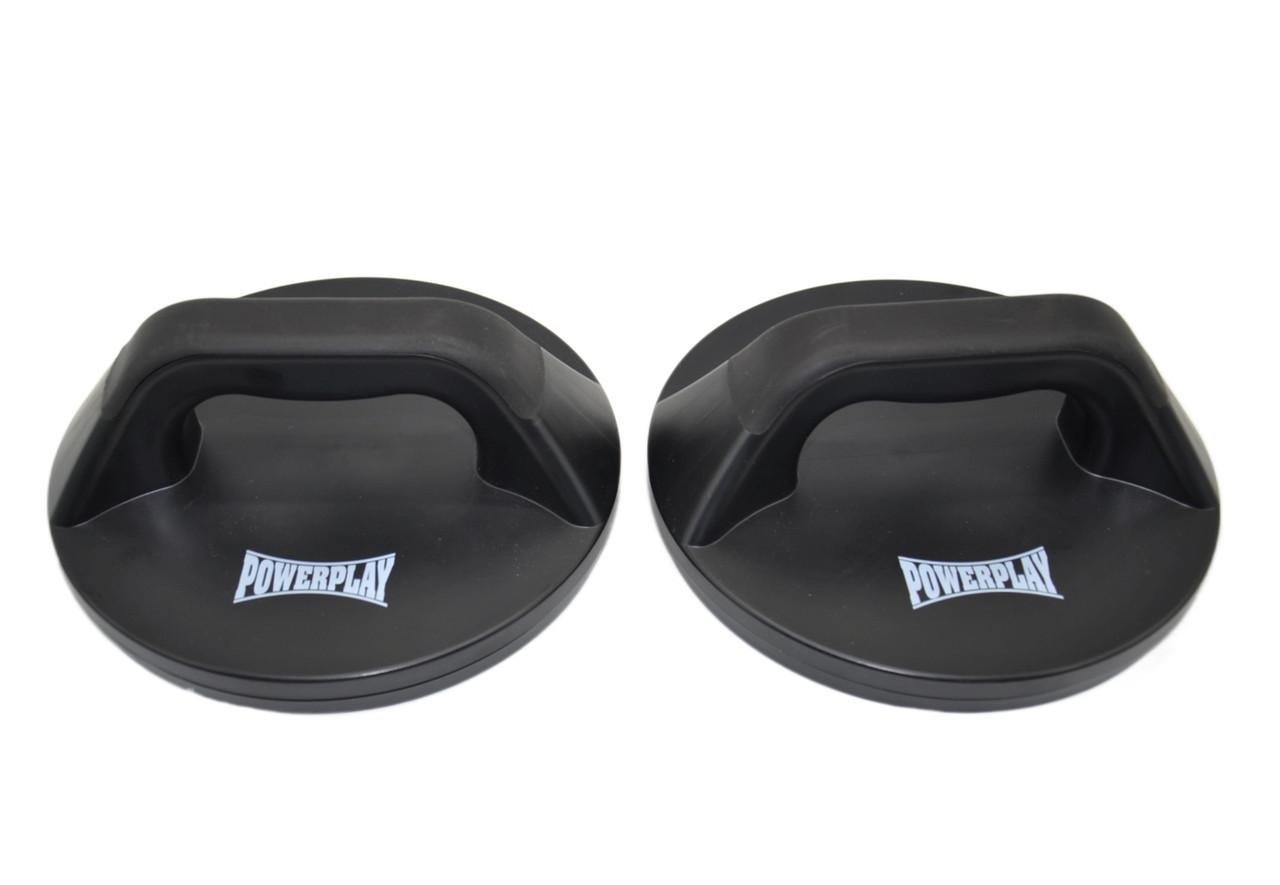 Упоры для отжиманий поворотные PowerPlay 4321 Push Up Bars пластиковые круглые (A-012551) - фото 3 Упоры для отжиманий поворотные PowerPlay 4321 Push Up Bars пластиковые круглые (A-012551) - фото 3