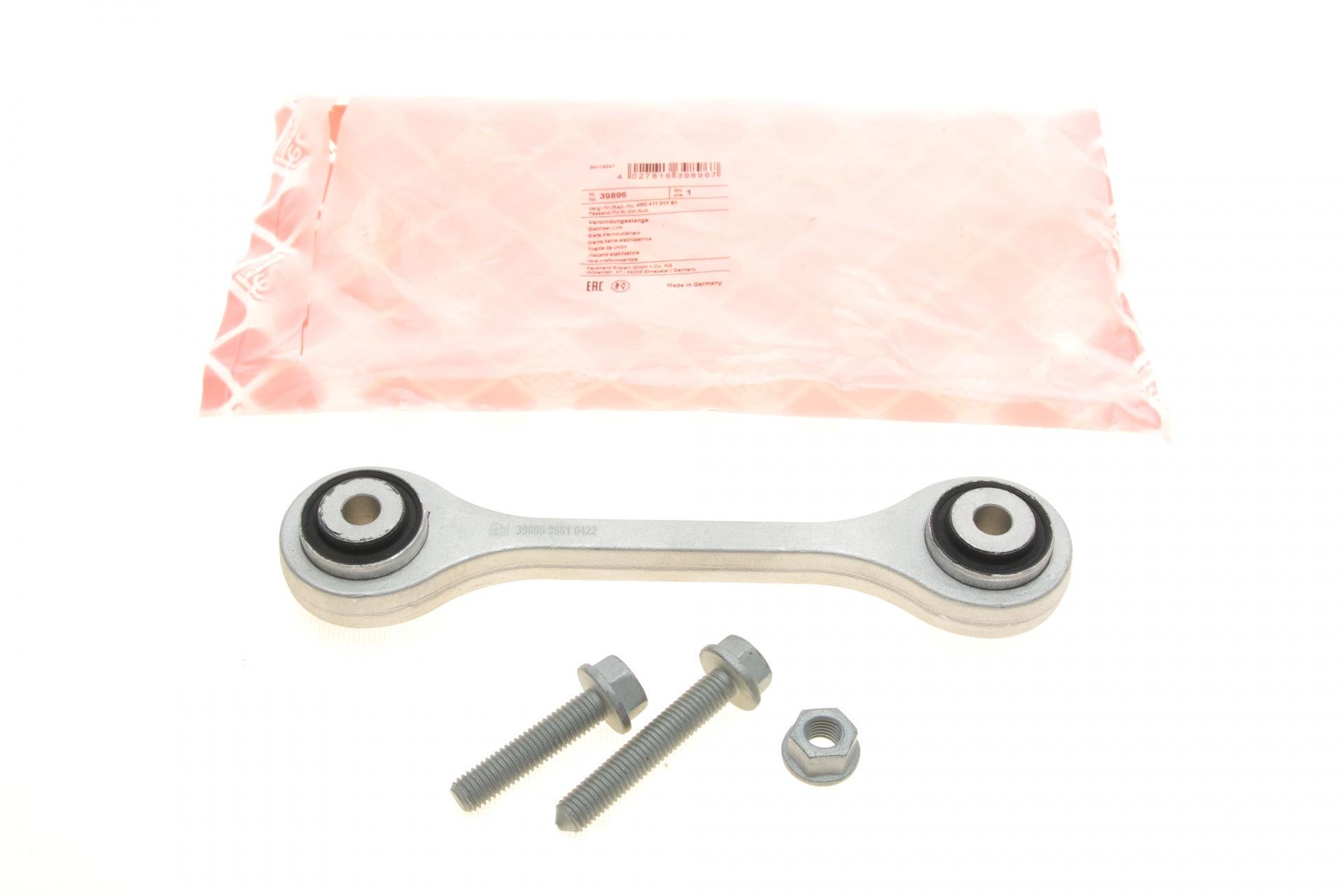 Тяга стабілізатора переднього Audi A4/A5/A6/A7 Sportback 08- - 39896 FEBI BILSTEIN