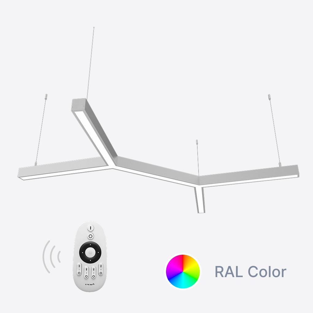 Светильник светодиодный управляемый X-LED 100 Вт Star 870x740x43 мм (LSNS-100dc) - фото 2 Светильник светодиодный управляемый X-LED 100 Вт Star 870x740x43 мм (LSNS-100dc) - фото 2