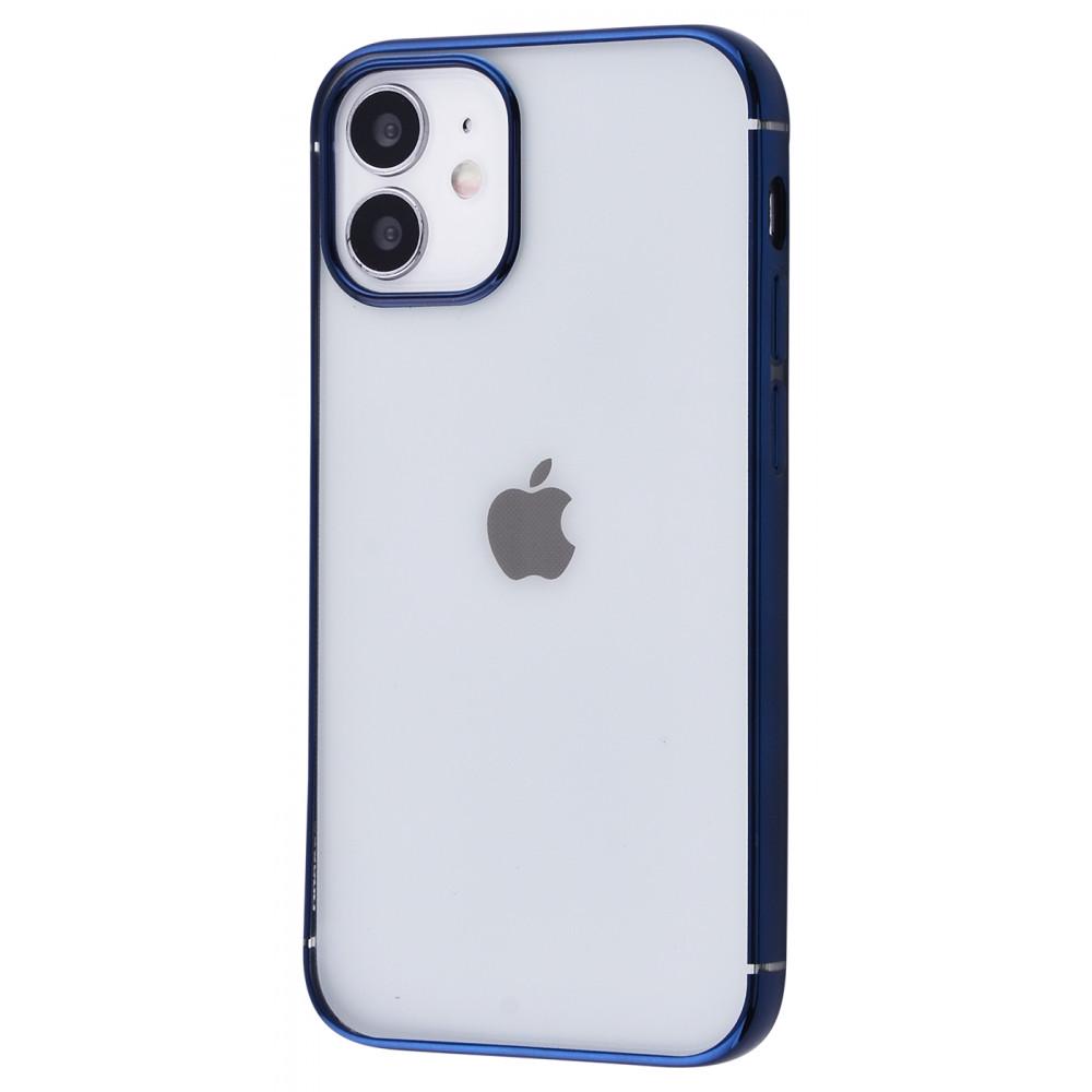 Чохол BaSEus Shining case Anti-Fall для iPhone 12 mini Navy Blue Синій