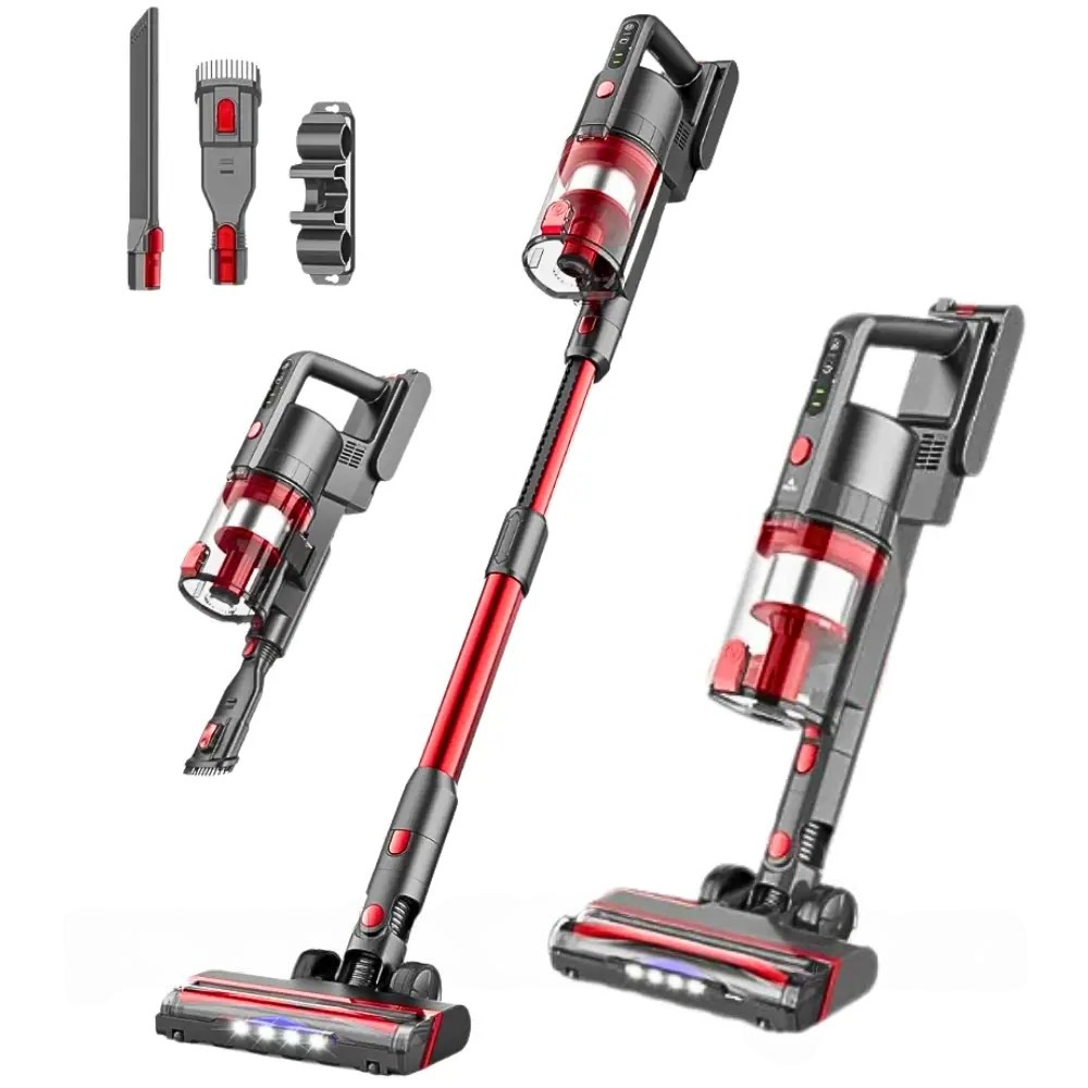 Пилосос акумуляторний Rainberg RB-2296 2500 Вт всмоктування 350 Вт HEPA 0,5 л LED-щітка (ML-04890) Пилосос акумуляторний Rainberg RB-2296 2500 Вт всмоктування 350 Вт HEPA 0,5 л LED-щітка (ML-04890)