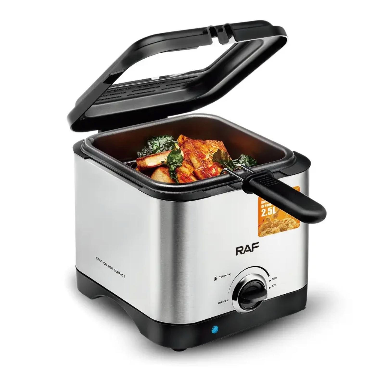 Фритюрниця Deep Fryer RAF R.5300 1000 Вт 2,5 л (21778930) - фото 6