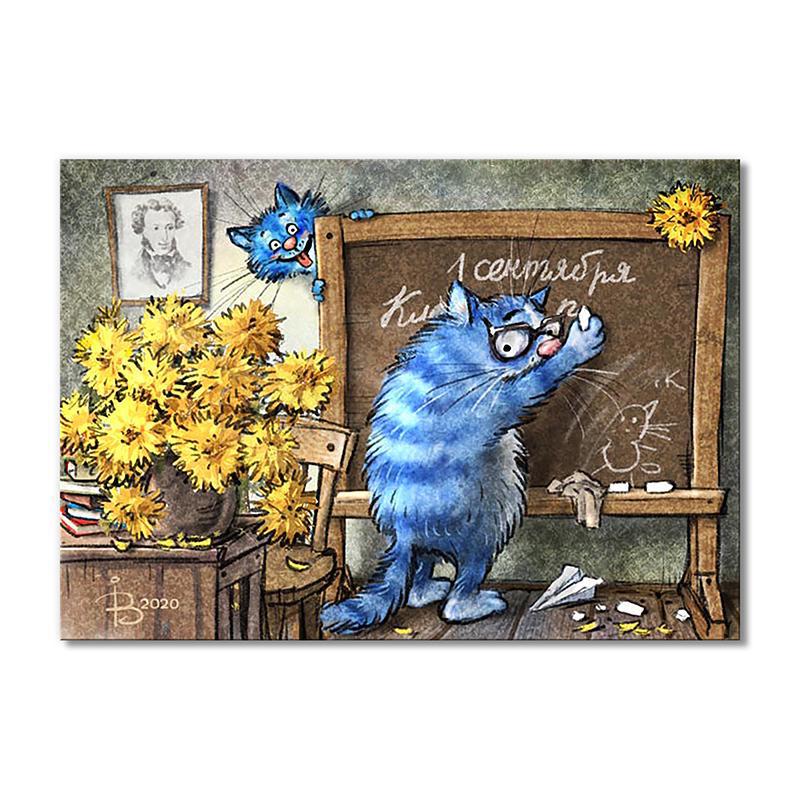 Модульная картина 1 сентября 1 модуль 60x90 см (_rinaz_20201633002)