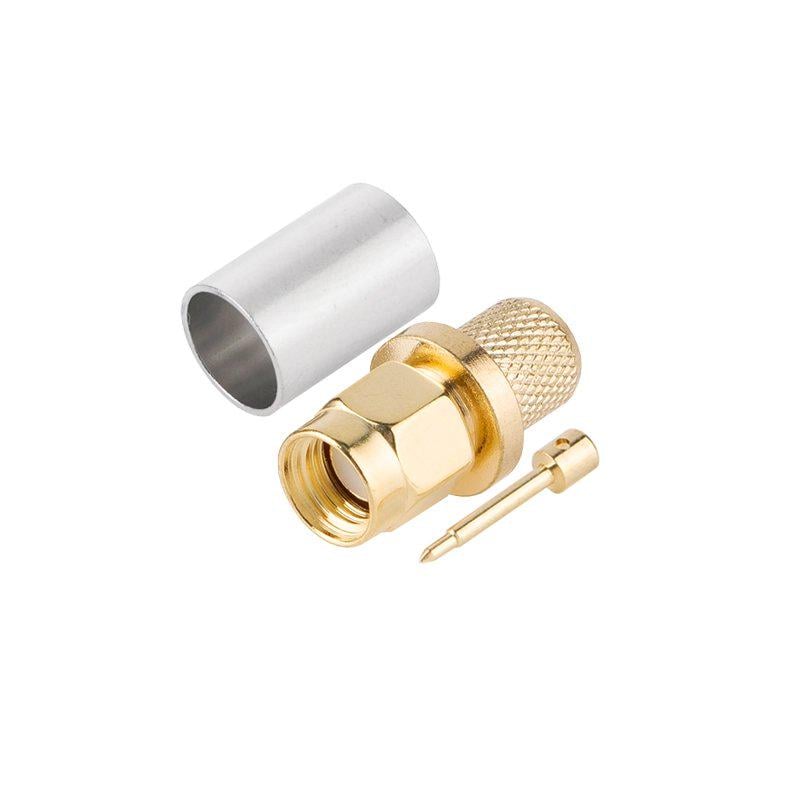 Штекер SMA для RG-6 обжимной (A145031)