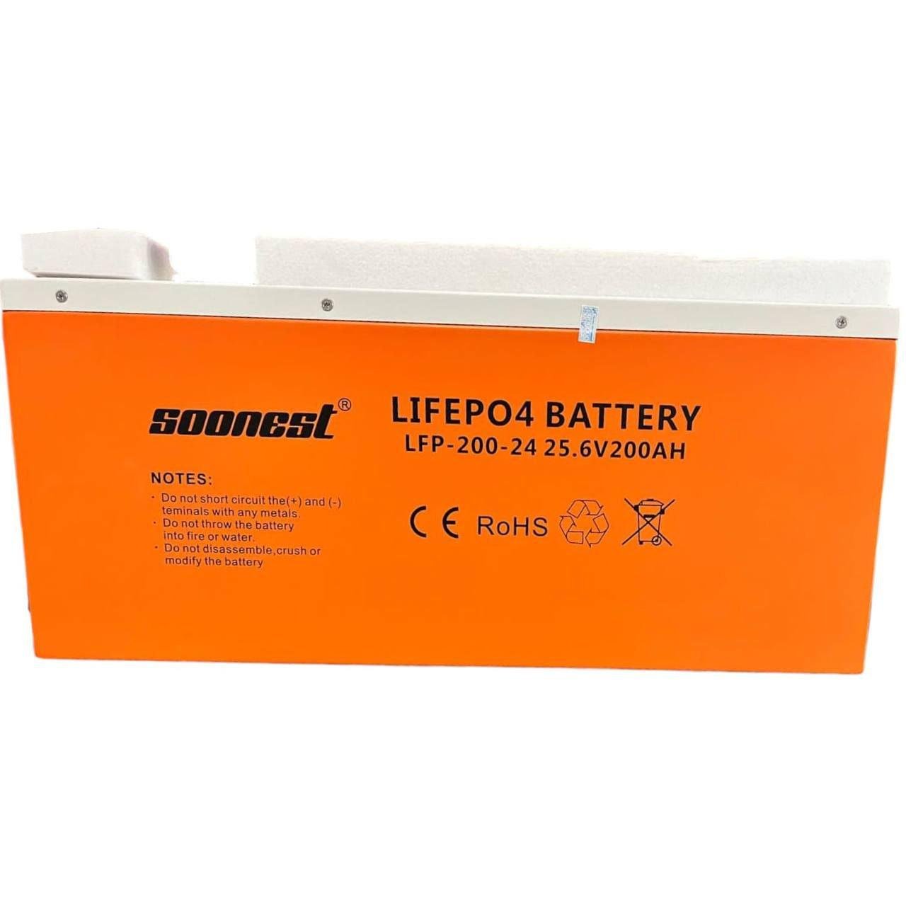 Акумуляторна батарея літій-іонна EL-25.6V в алюмінієвому корпусі 200 Ah (23366066)