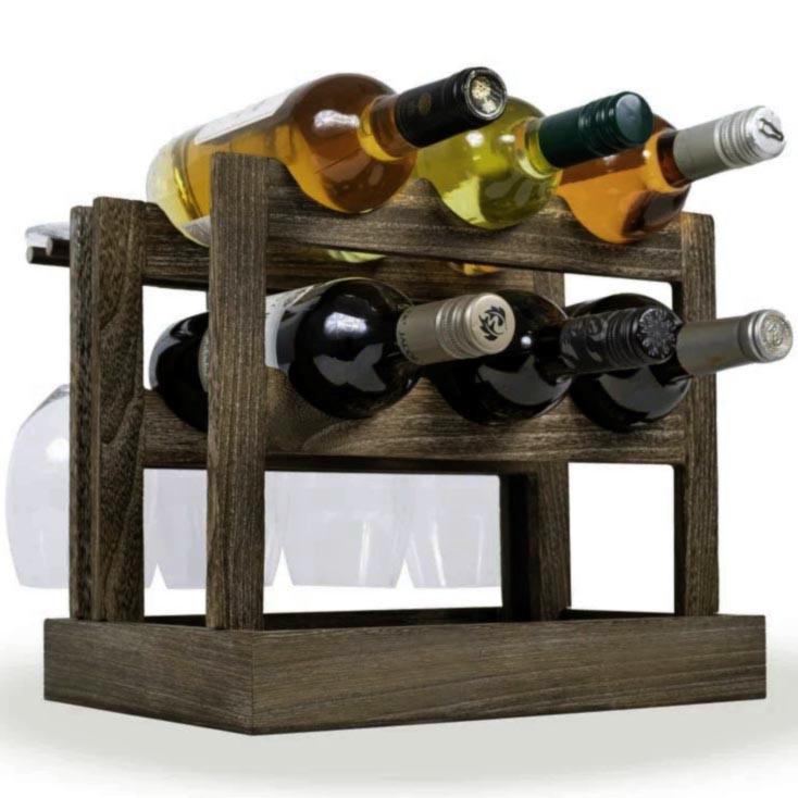 Полка для вина настольная Дерсон Мокко (Впс-009110)