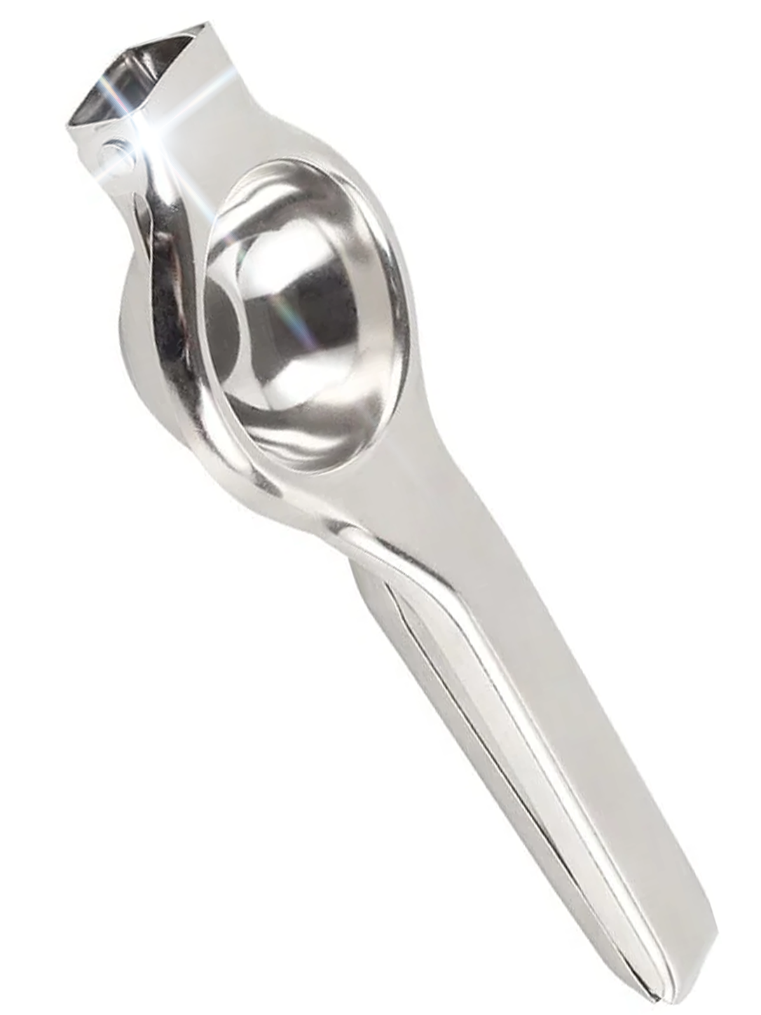 Соковыжималка ручная для лимона и лайма BRS из нержавеющей стали с зажимом 20 см Silver (626155397) Соковыжималка ручная для лимона и лайма BRS из нержавеющей стали с зажимом 20 см Silver (626155397)