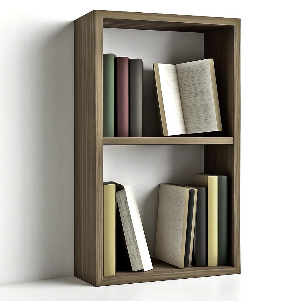 Полка книжная настольная из дерева Арденвель Палисандр (КПА-015602)