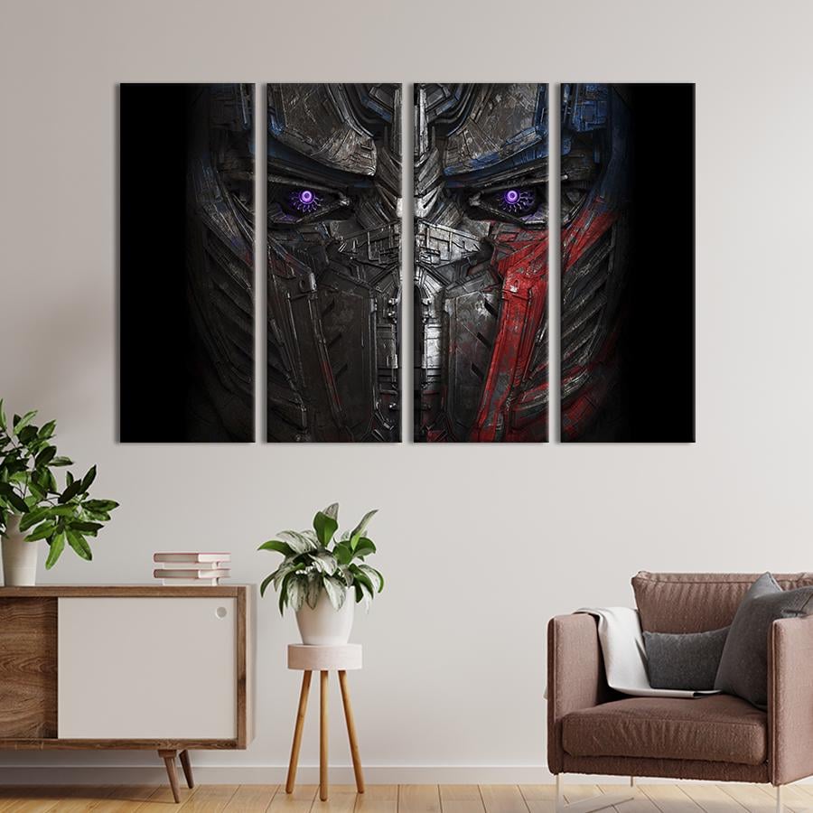 Картина на холсте Лидер трансформеров Optimus Prime 149x93 см (1417-41)