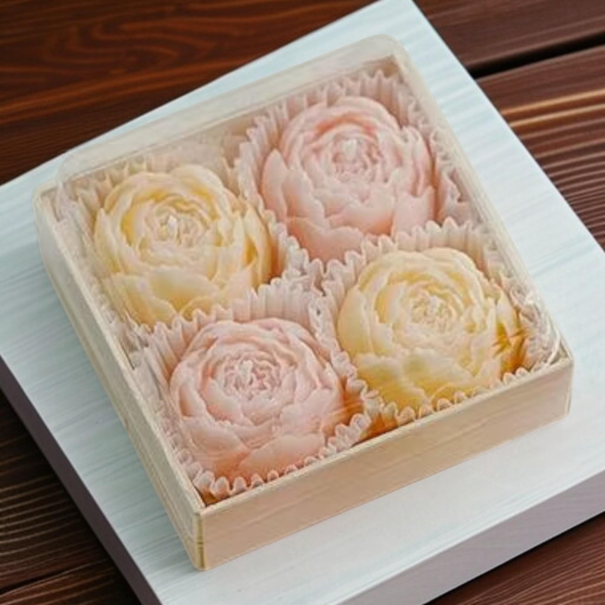 Свеча JYX-Tulip YS-278 форма желтой розы (31216544)