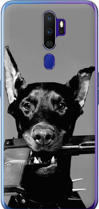 Чехол на Oppo A9 2020 Доберман (2745t-1865-42517)