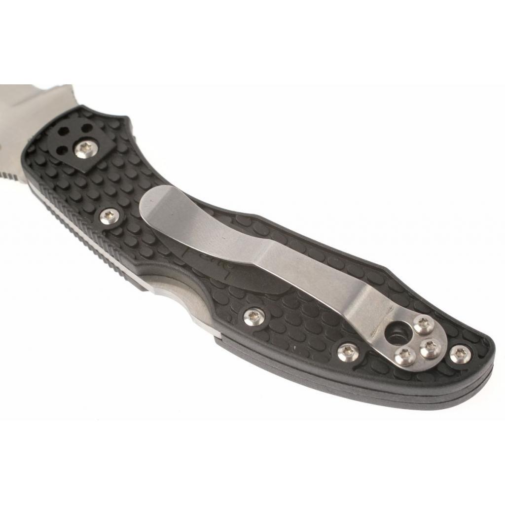 Ніж Spyderco Byrd Hawkbill серейтор (BY22SBK) - фото 4