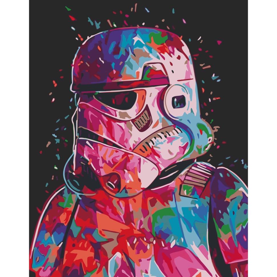 Картина по номерам Ideyka Штурмовик 40x50 см Разноцветный (PM-194-K-779)