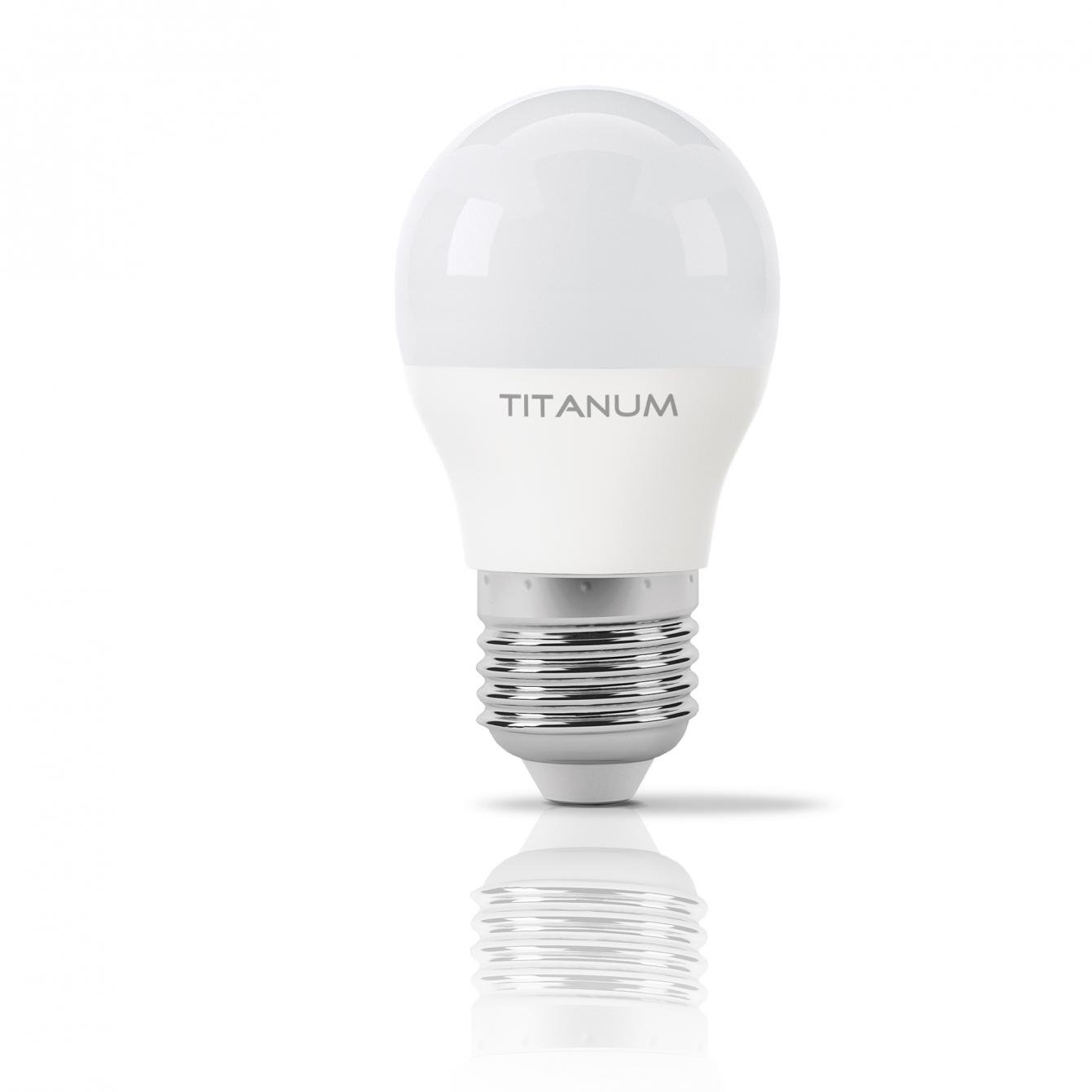 Лампа LED TITANUM G45 6W E27 4100K 220V White (2928969)