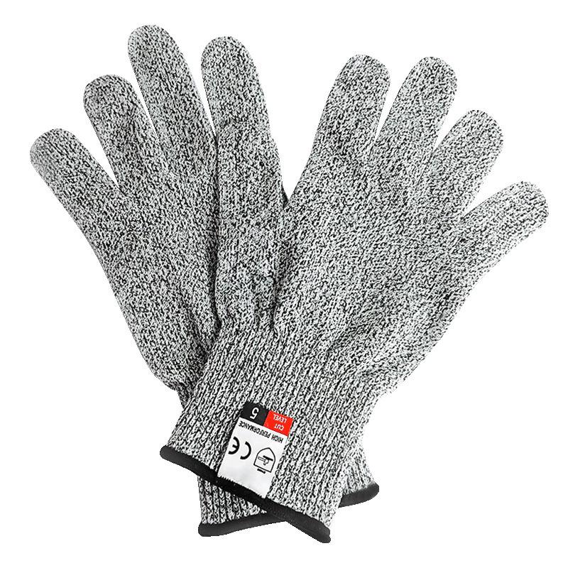 Перчатки с защитой от порезов 5 уровень L Серый (29544)
